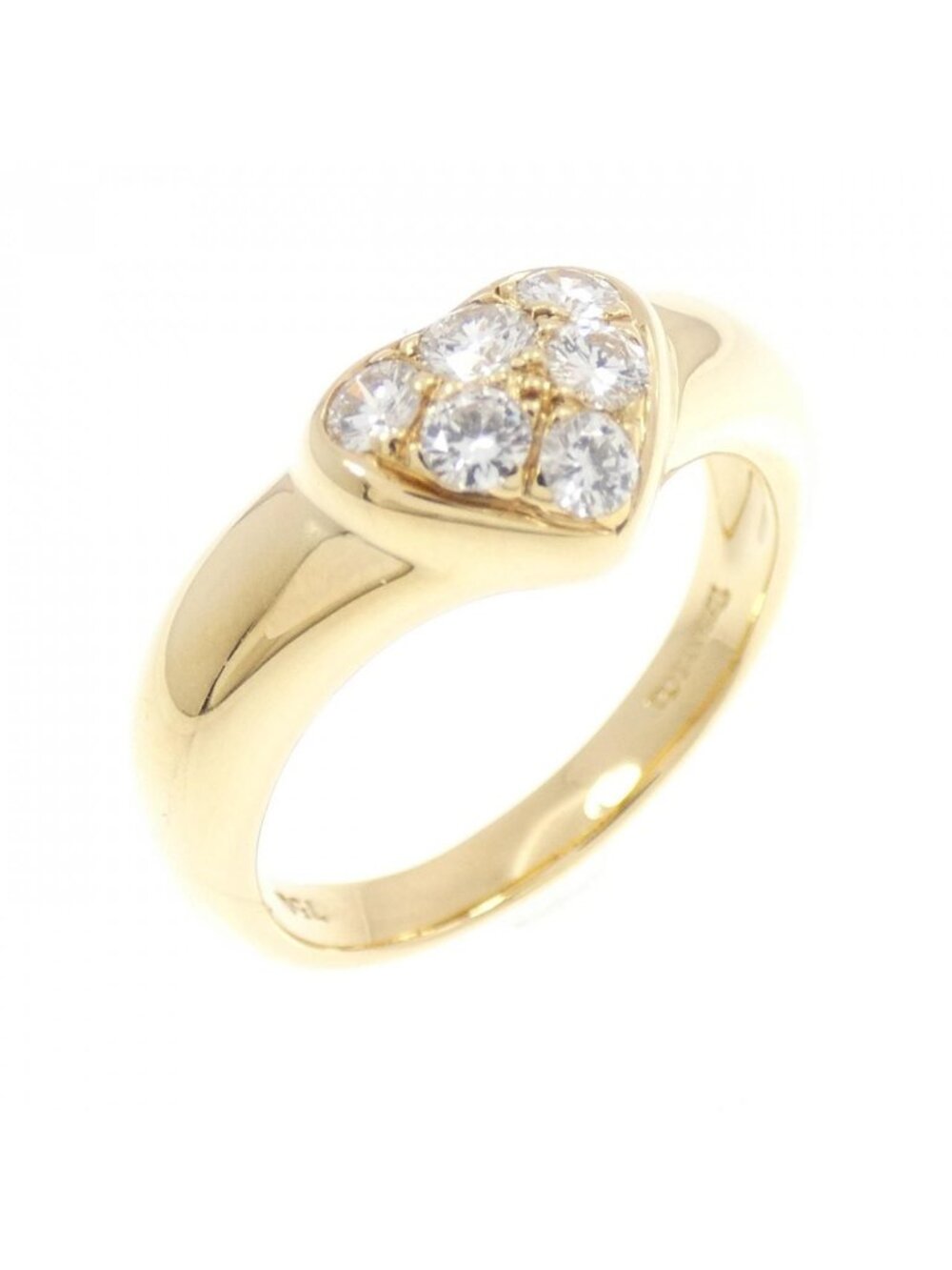 Tiffany & Co Pave Heart Ring